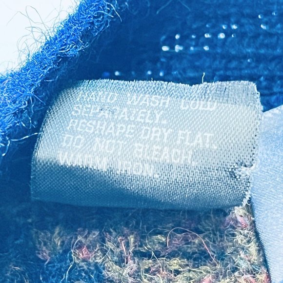 Lord & Taylor Kensington Collection Virgin Wool Sweater Mens Medium Italy Made - Picture 6 of 10